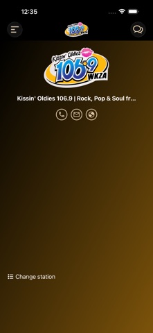 Kissin' Oldies 106.9 iPhone screenshot