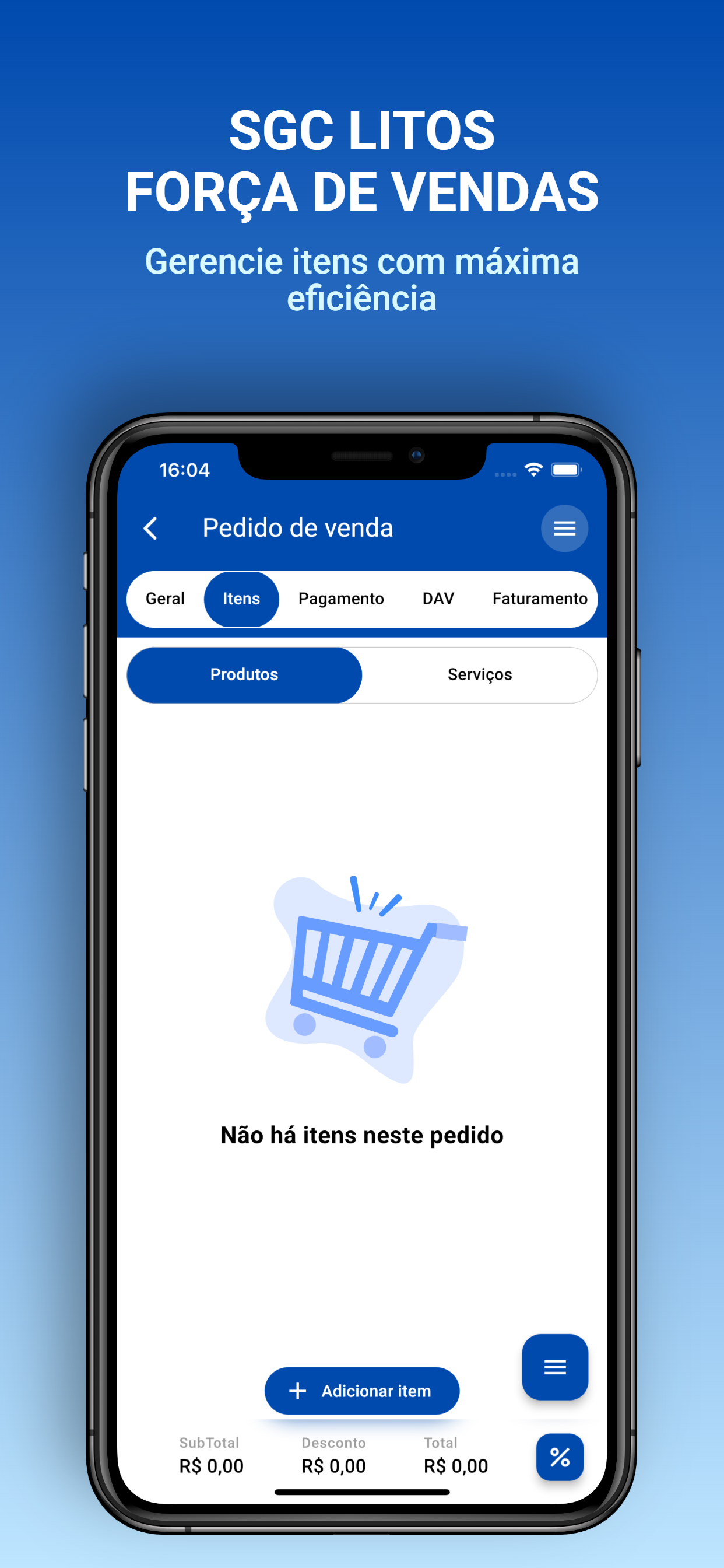 Força de Vendas do ERP Litos