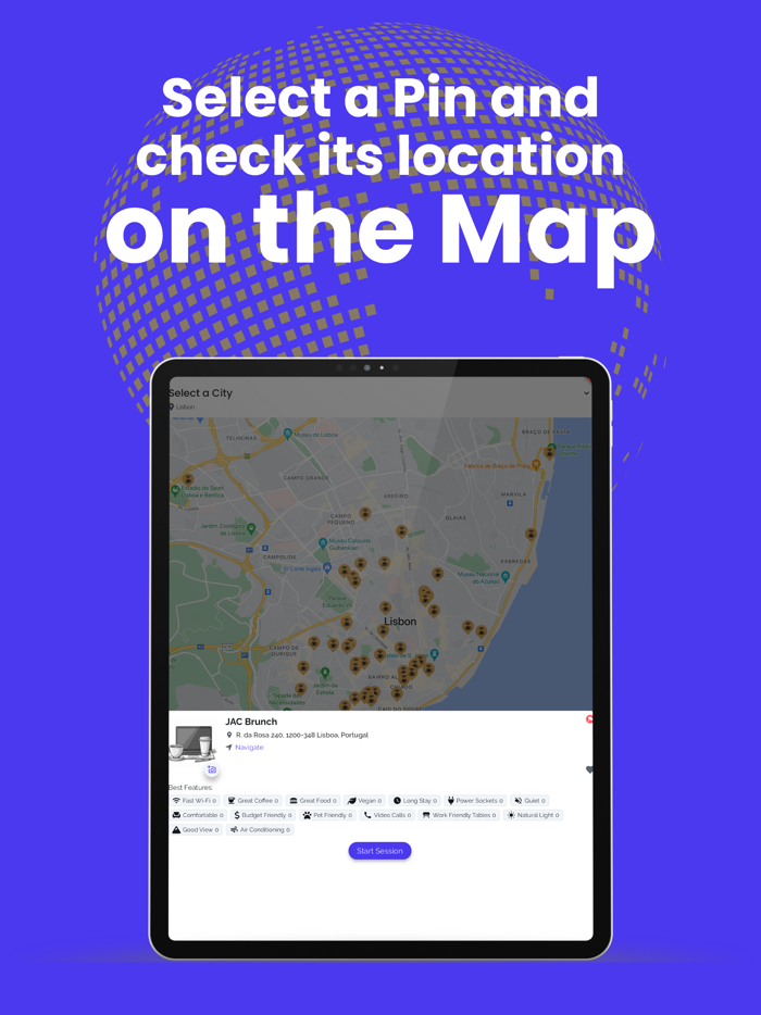 Co-Fi Map Work and Coffee