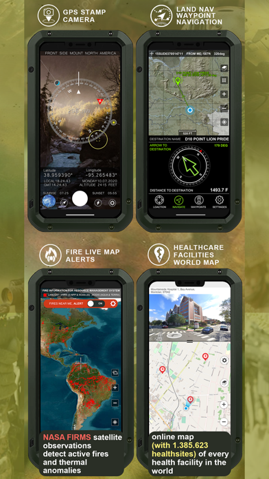 Military GPS Survival Kit Screenshot