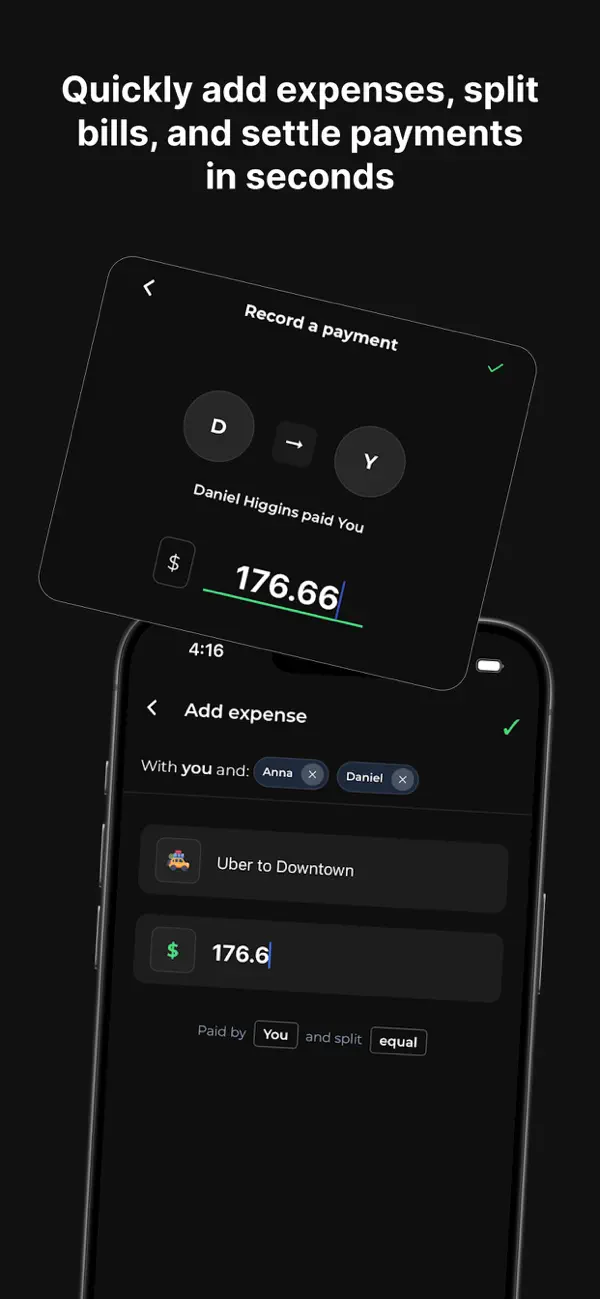 #6. SplitPlease: Split Bills (iOS) Podle: Identiq Infotech