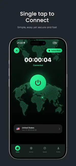 RockNet VPN - Fast & Secure screenshot 1