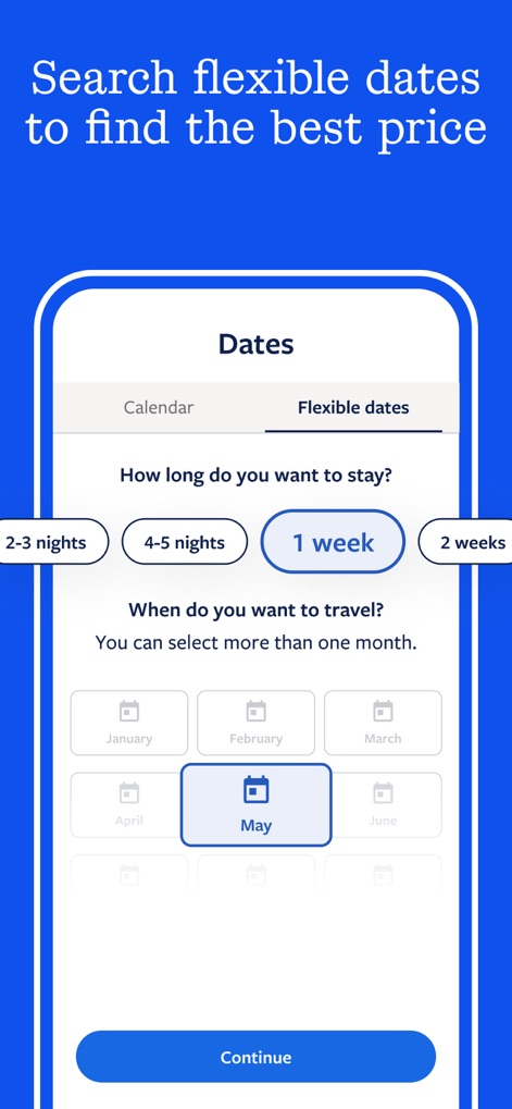 Vrbo Vacation Rentals - Flexible Date Search