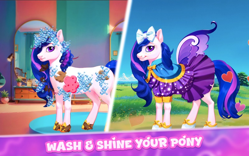 Pony Princess Spa: Girls Games Screenshot