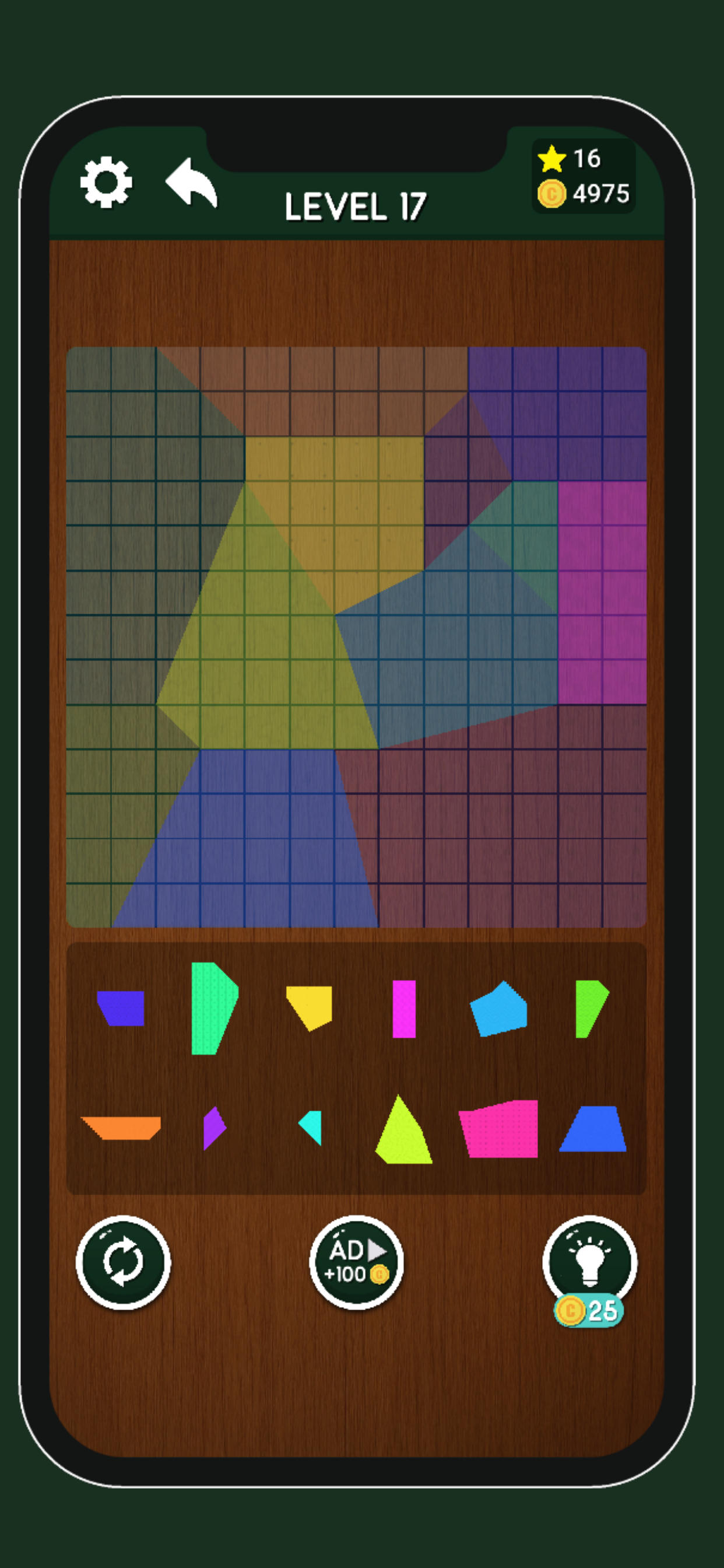 Tangram Match Master Puzzle