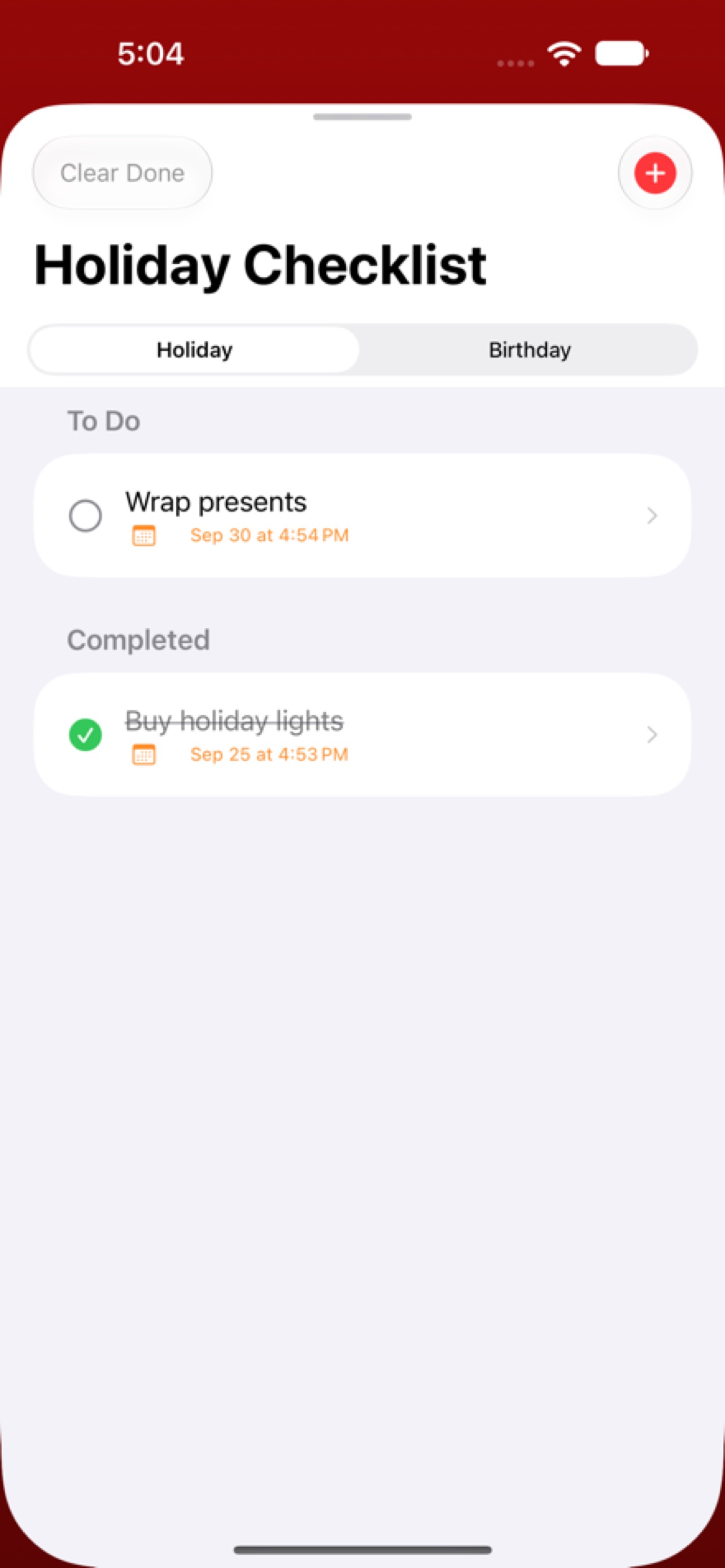 Screenshot 4 of Holiday HQ