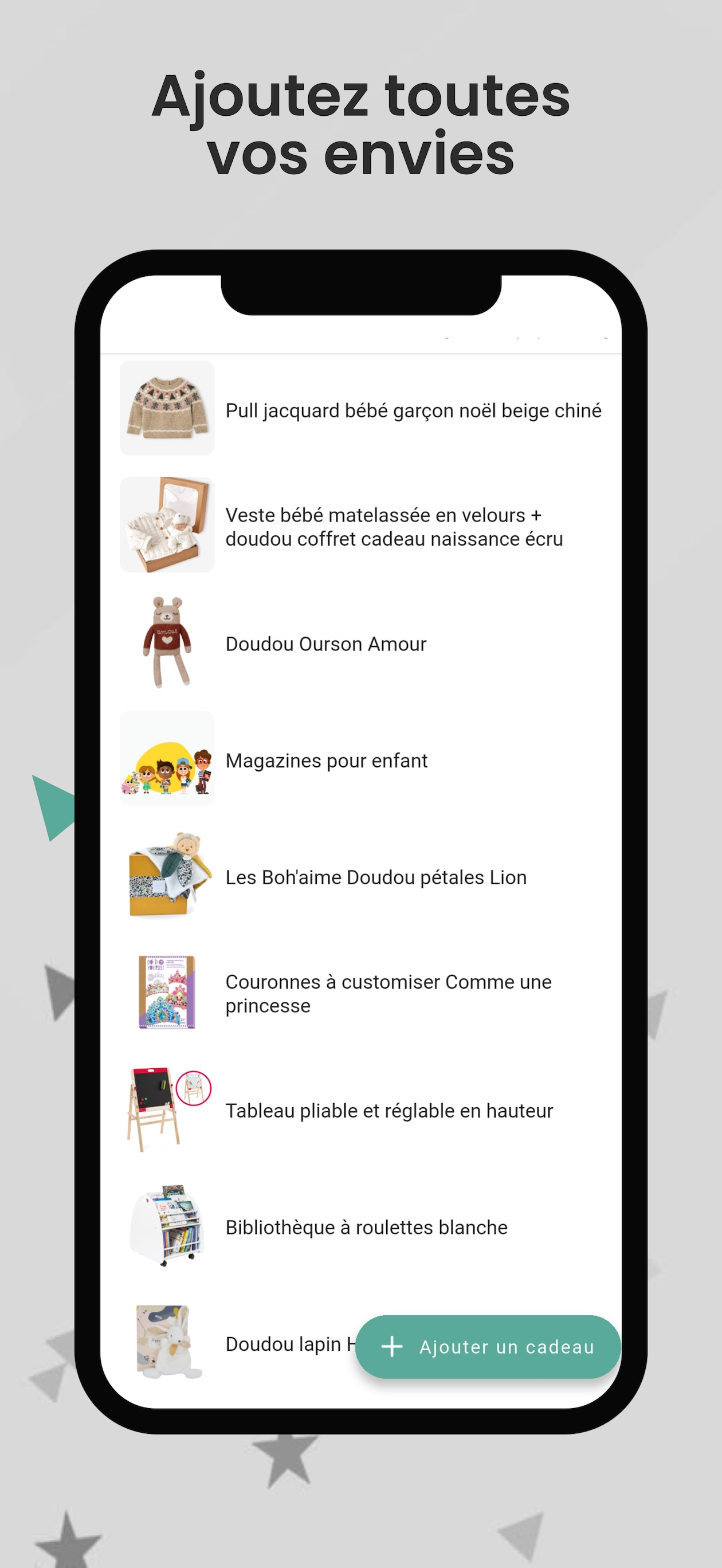 iKadoo - Liste de cadeaux screenshot 3