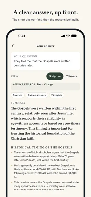 AskScripture: Bible Study Chat screenshot 4