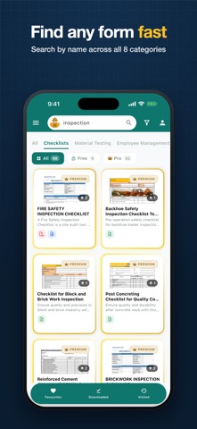 Construction forms & templates Screenshot 9 of 9