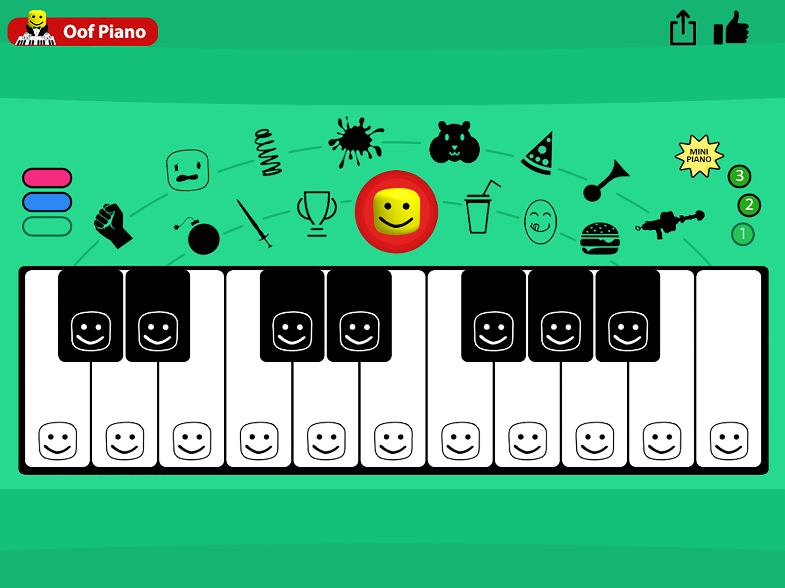 Oof Piano for Roblox