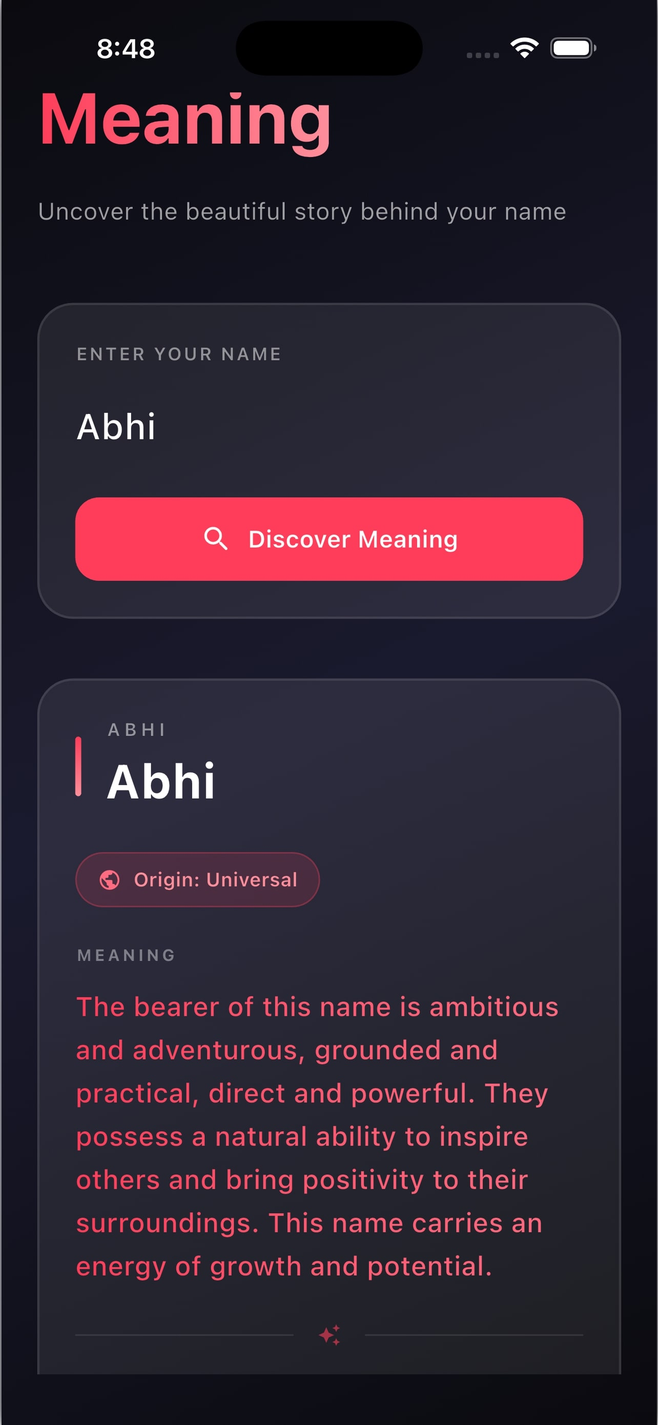 Nameverse screenshot 3