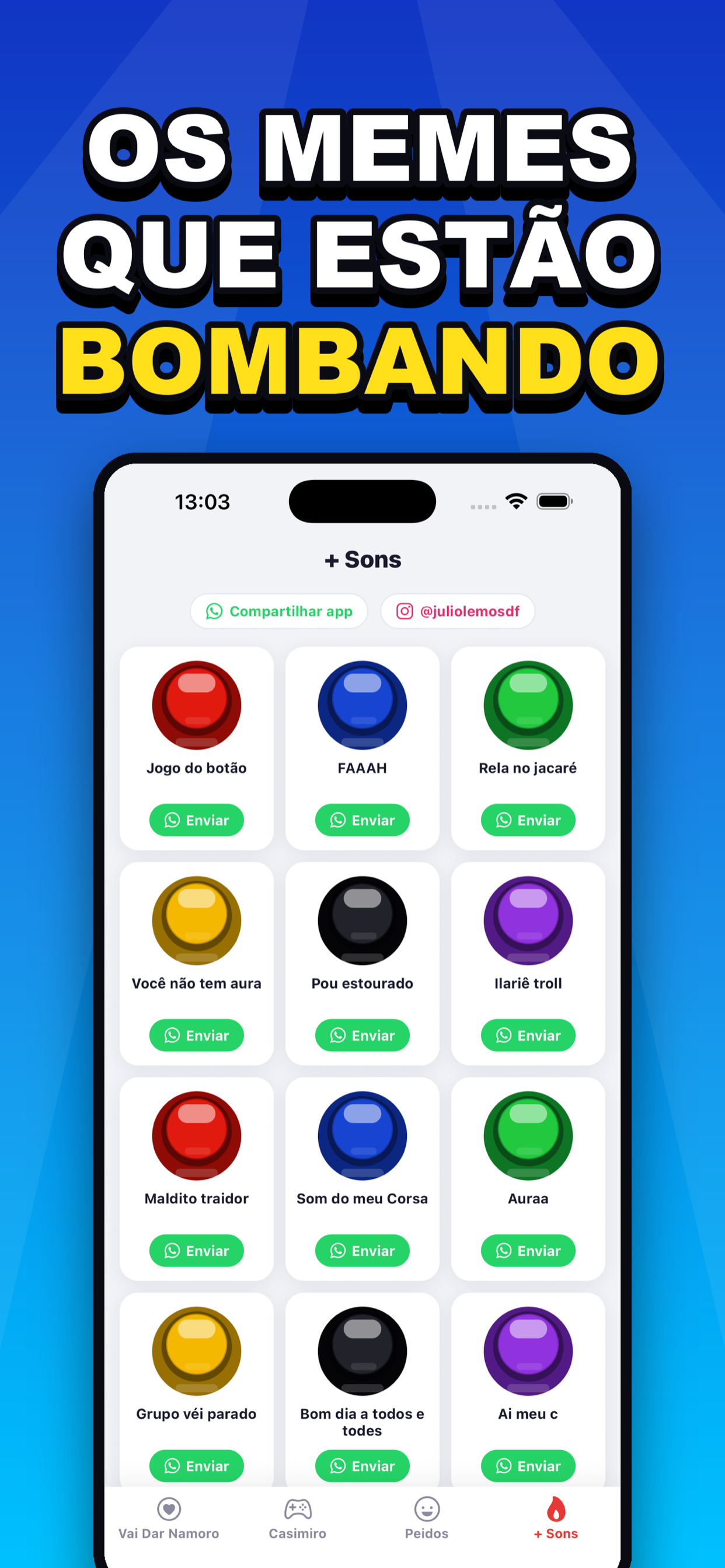 Efeito Sonoro: Vai dar Namoro screenshot 2