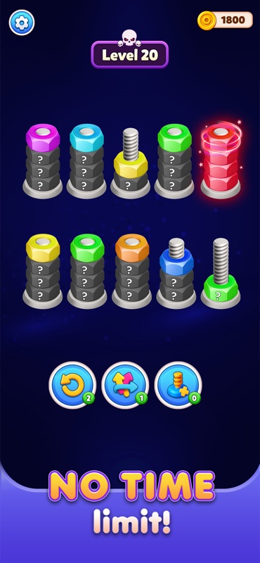 Nut Sort 3D: Color Match screenshot 7