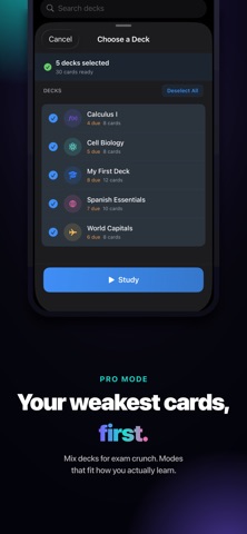 FlashLeap: AI Flashcards screenshot