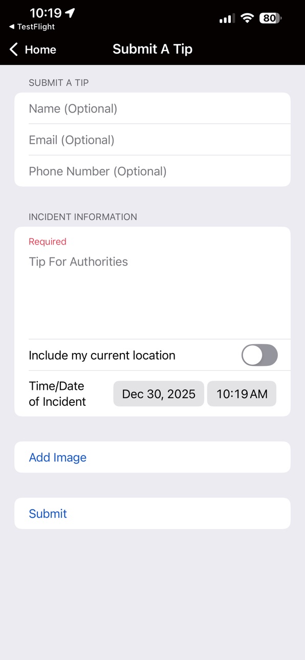 iPhone screenshot