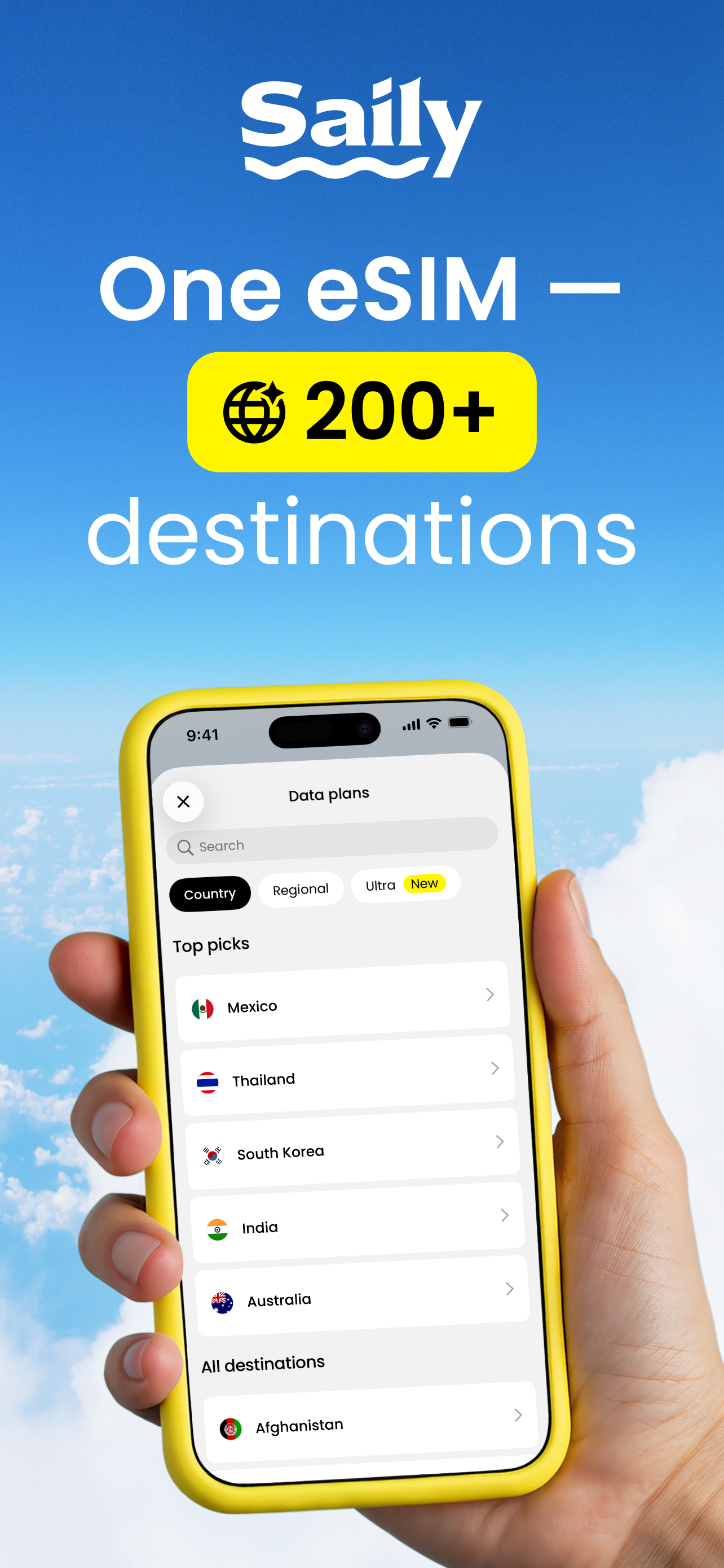 Saily eSIM: Travel & Data