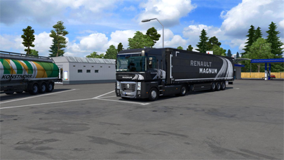 Euro Truck 3D Driving Sim Screenshot