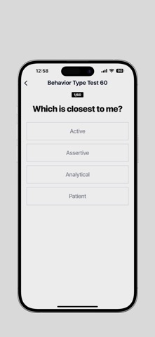 DISC Personality Profile iPhone screenshot