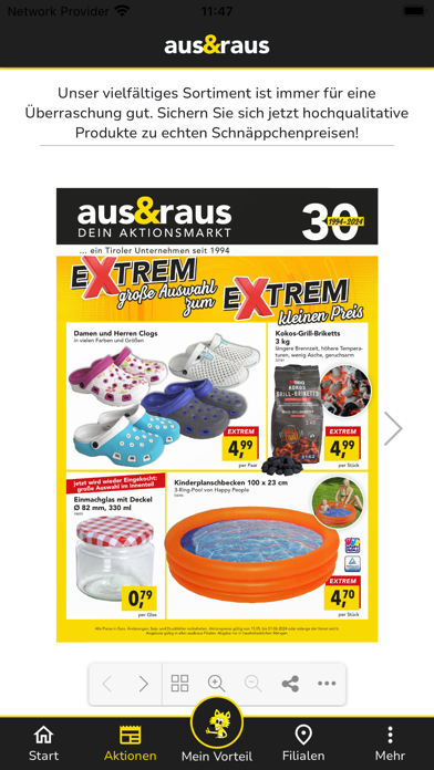 aus&raus Screenshot