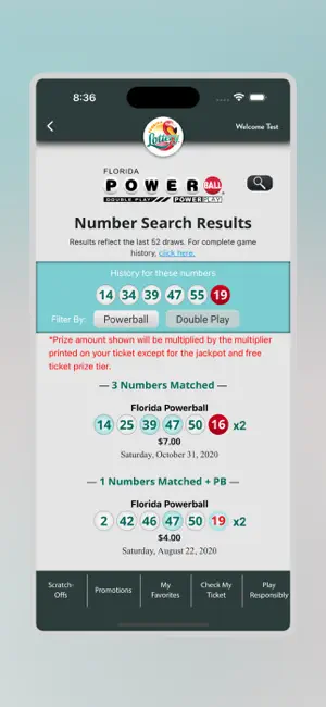 Florida Lottery screenshot 4