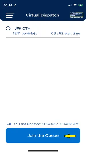 PANYNJ Virtual Taxi Dispatch screenshot 3