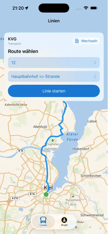 Bus Linie Navi screenshot 3 of 3