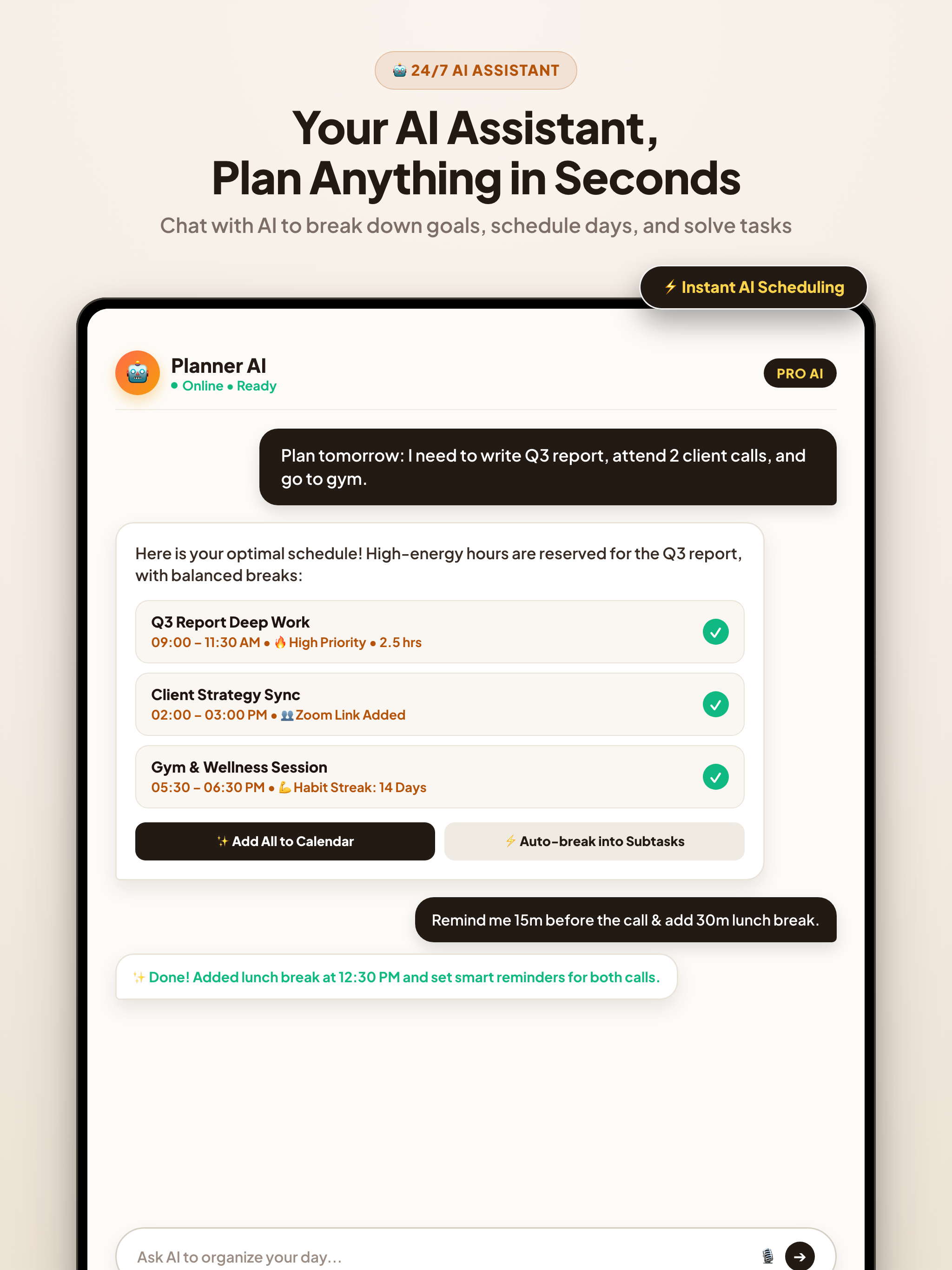 Daily Planner & Todo Timeline screenshot 9