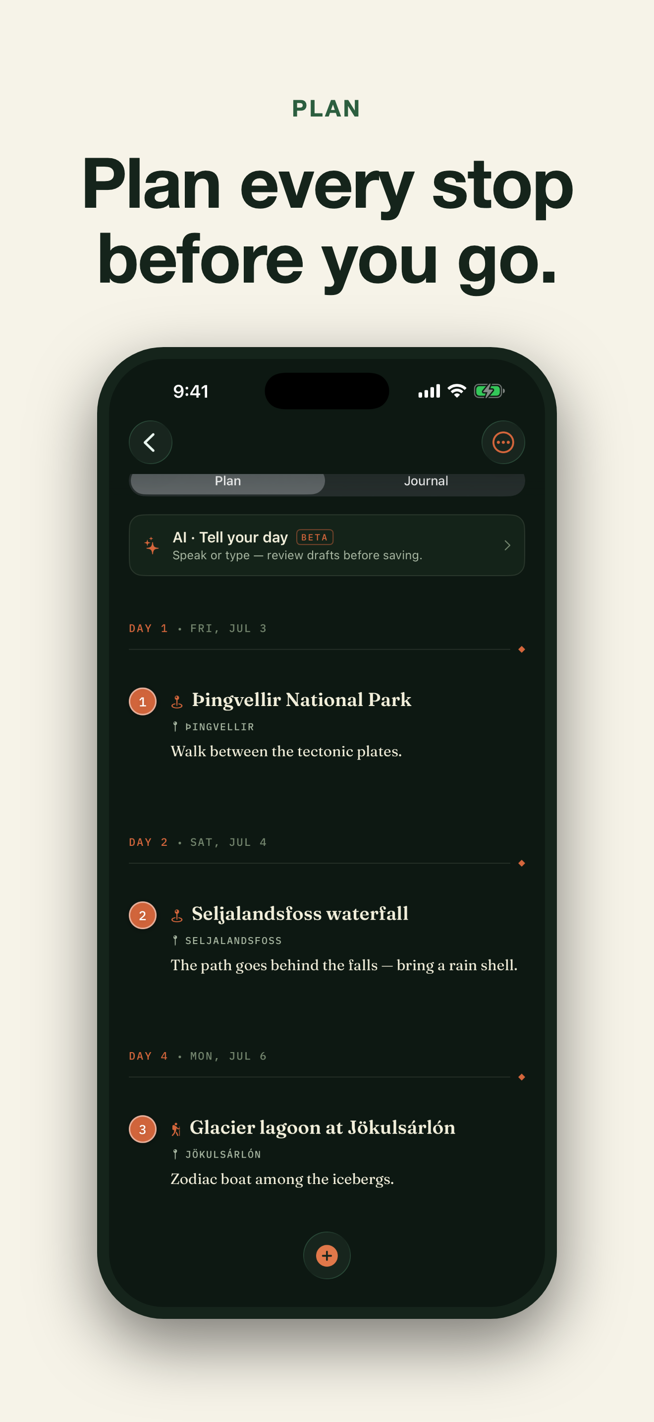 Travel Journal & Trip Planner screenshot 3