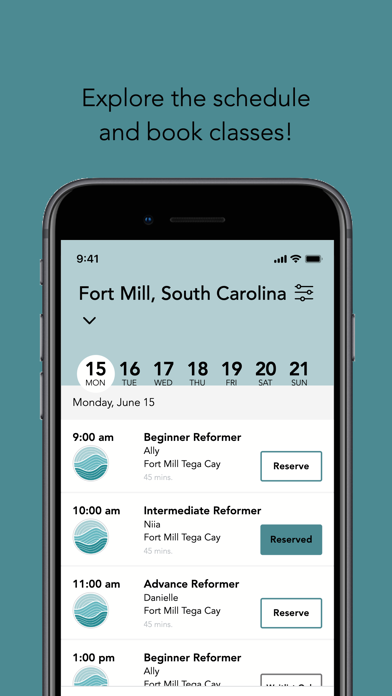 Vibe Pilates new iPhone screenshot 3 - Health & Fitness app