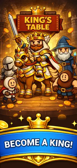 King Table - Idle RPG screenshot 1