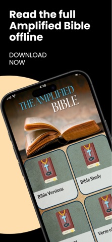 The Amplified Bible Offline iPhone screenshot