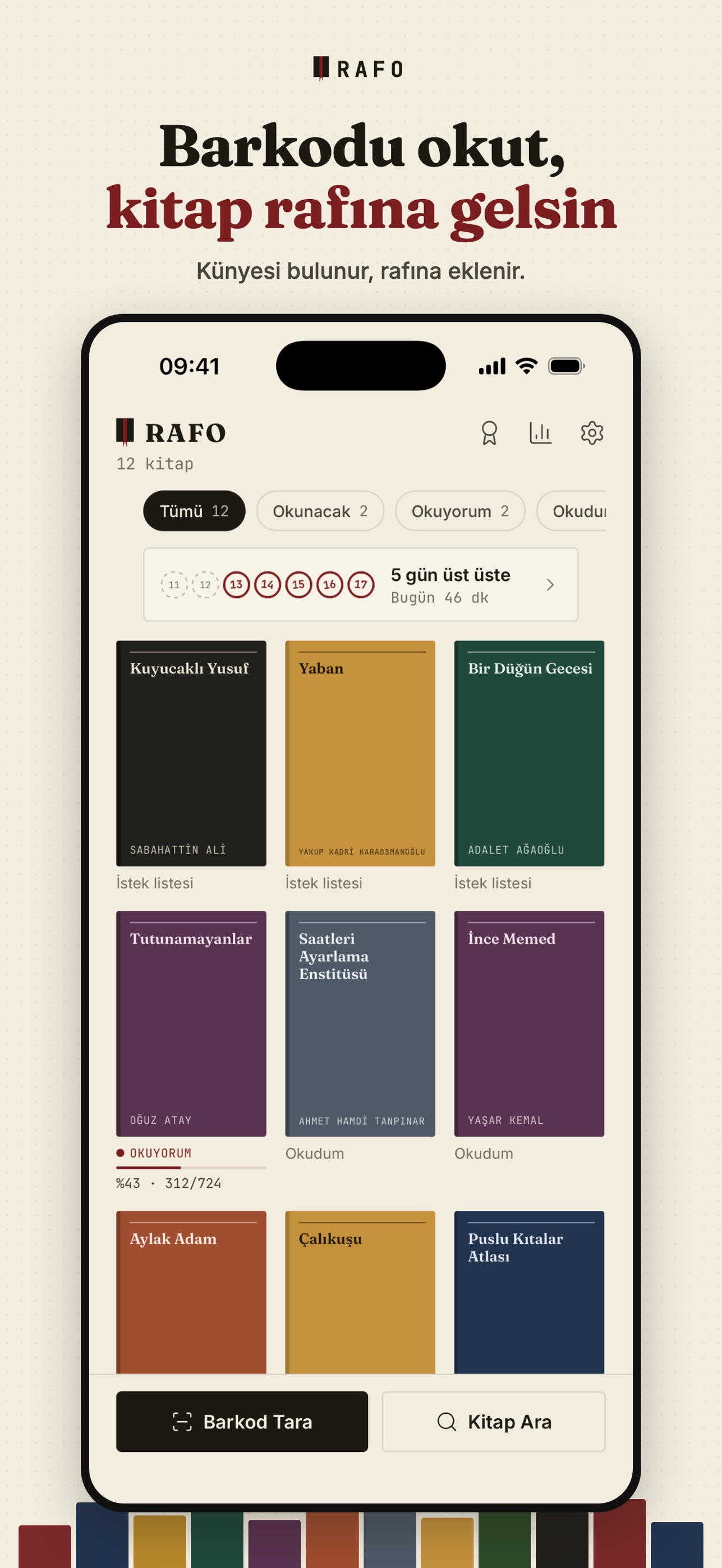Screenshot 1 of Rafo - Kitaplığın Cebinde