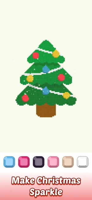 Gemscapes: Christmas Color screenshot 2