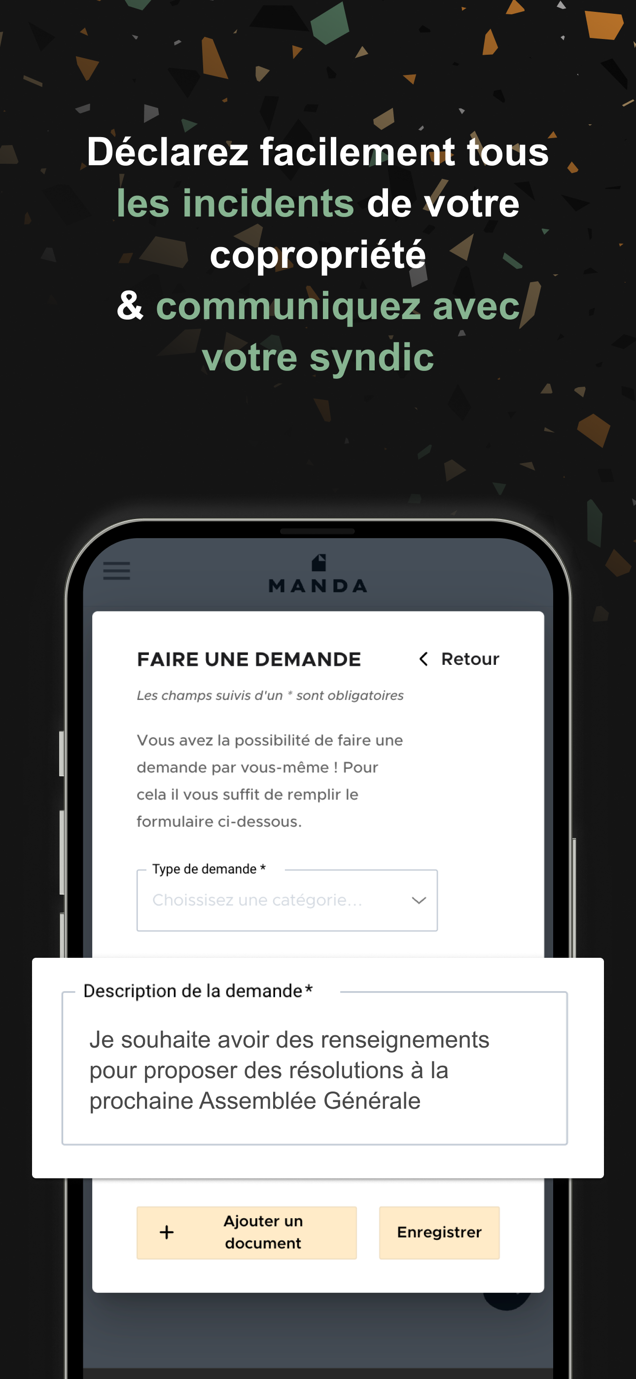 Manda - Syndic screenshot 3