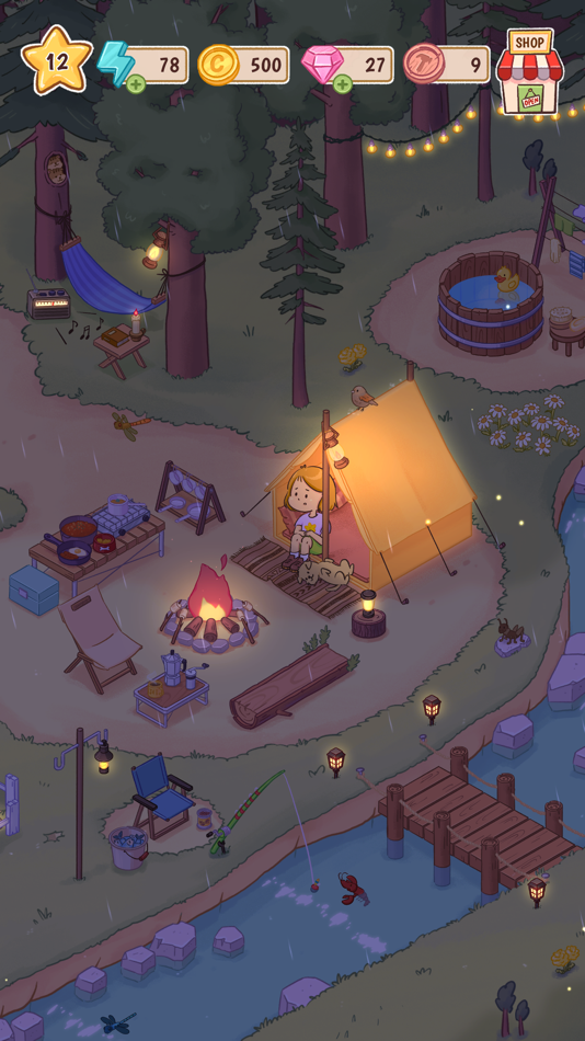 #4. Denver's Forest: Merge&Cozy (iOS) Av: Tan Choi