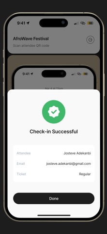 Ding Pass | Ticket Scanner Screenshot 2 of 3