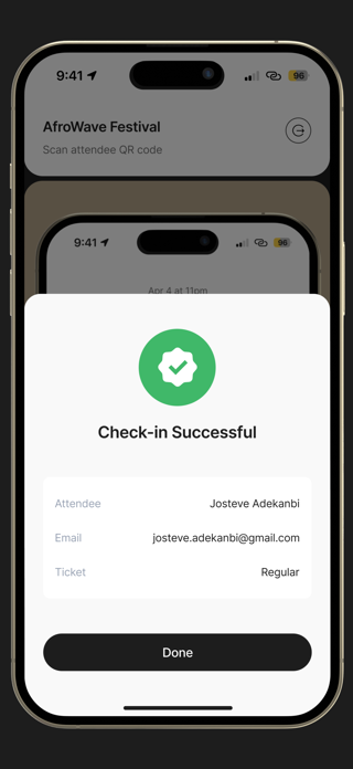 Ding Pass | Ticket Scanner Screenshot 2 of 3