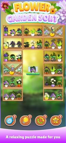 Plant Sort Flower Match Triple screenshot