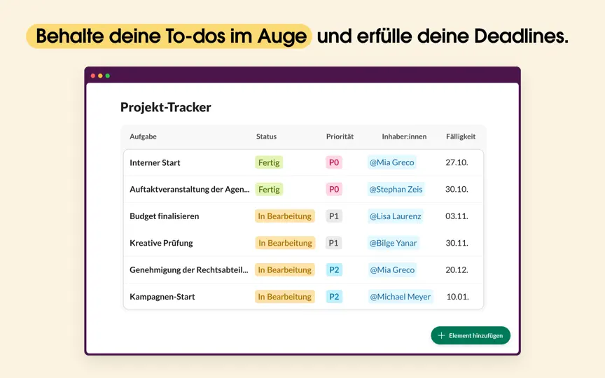 Screenshot von Slack For Desktop auf dem iPhone 9