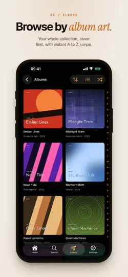 Скриншот NaviBeat на iPhone 3