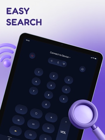 Universal Remote TV ◦ for Roku iPad screenshot