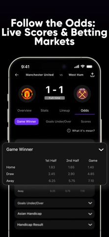 Playmaker Sports Tracker Score screenshot