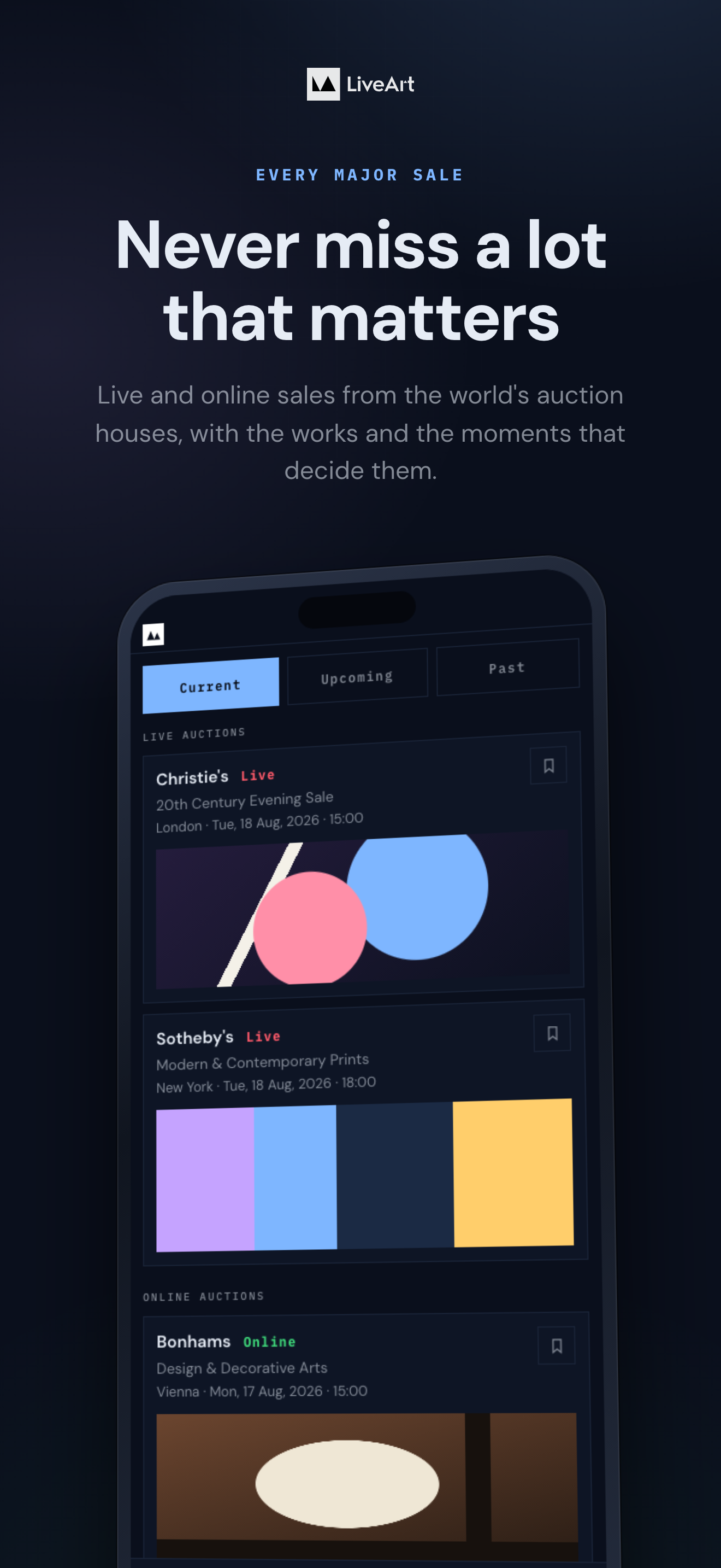 LiveArt: The Art Market App screenshot 4