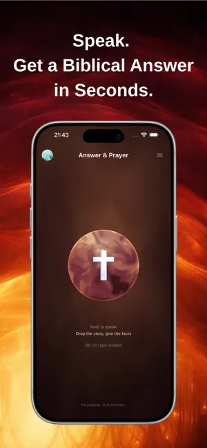 Bible AI: Voice Chat & Prayer screenshot 1