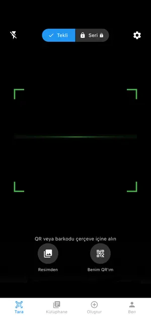 Barkodlar - QR&Barkod Tarayıcı screenshot 1