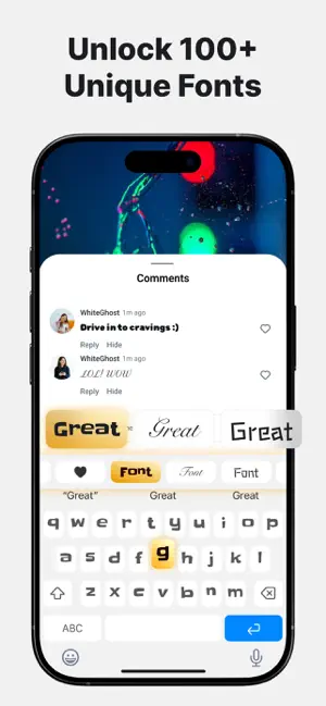 AnyKeyboard Fancy Fonts Emojis screenshot 3