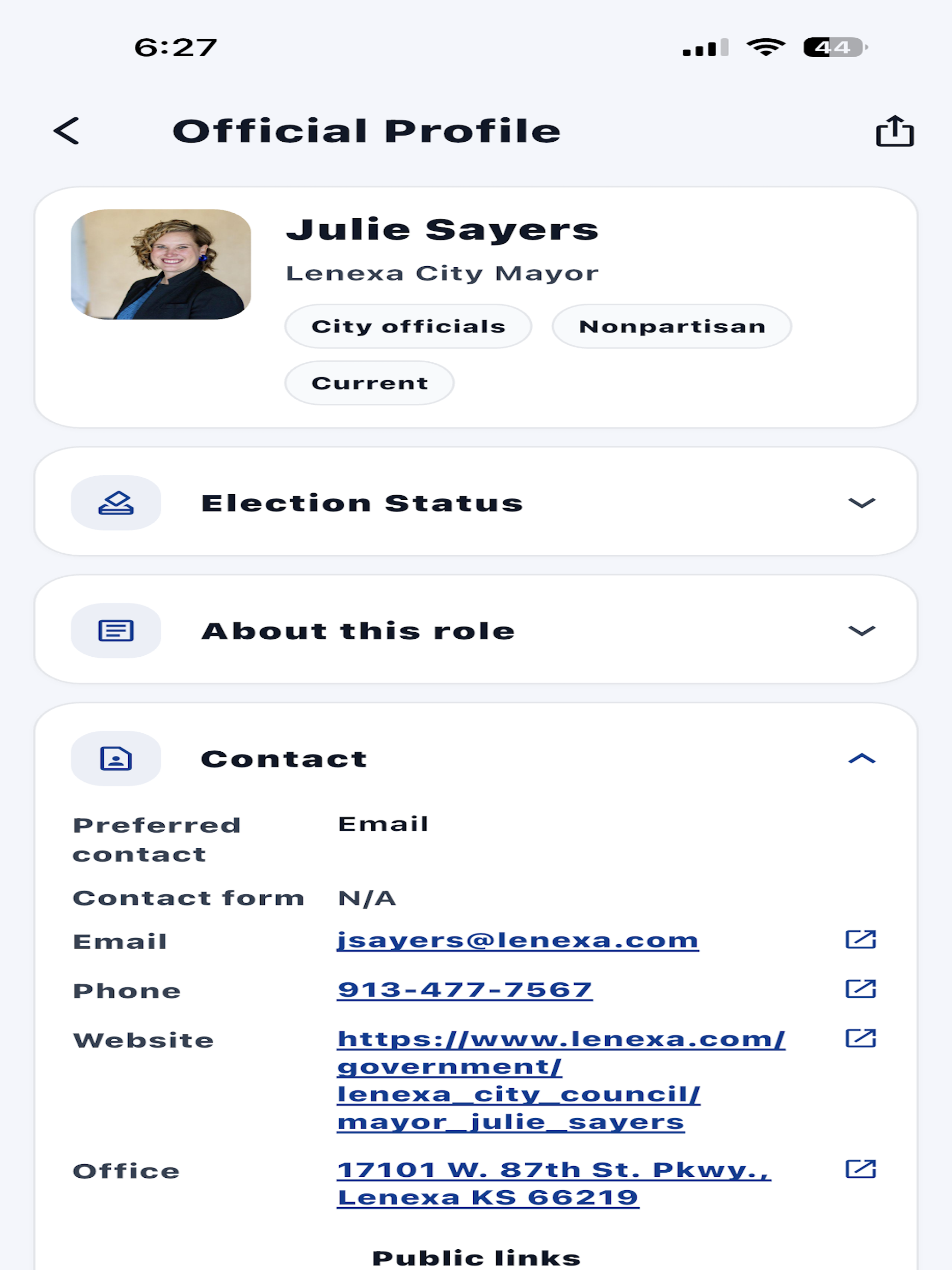 Politick Civic Service screenshot 17
