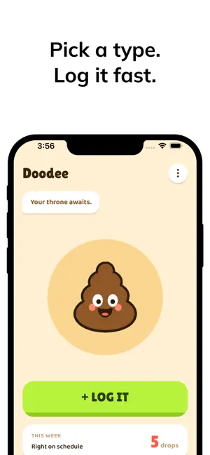 Doodee: Poop Tracker screenshot 1