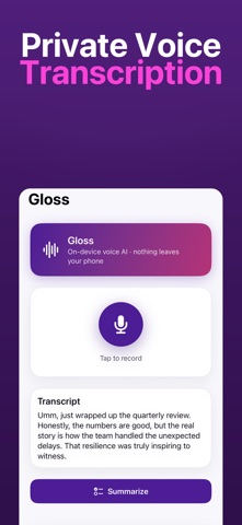 Audio Transcribe - Voice Notes Screenshot 1 of 5