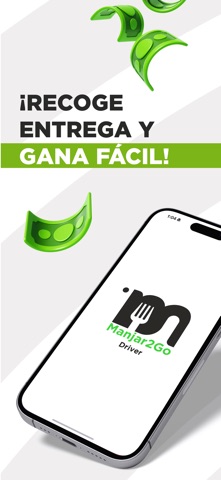 Manjar2Go: Driver app screenshot